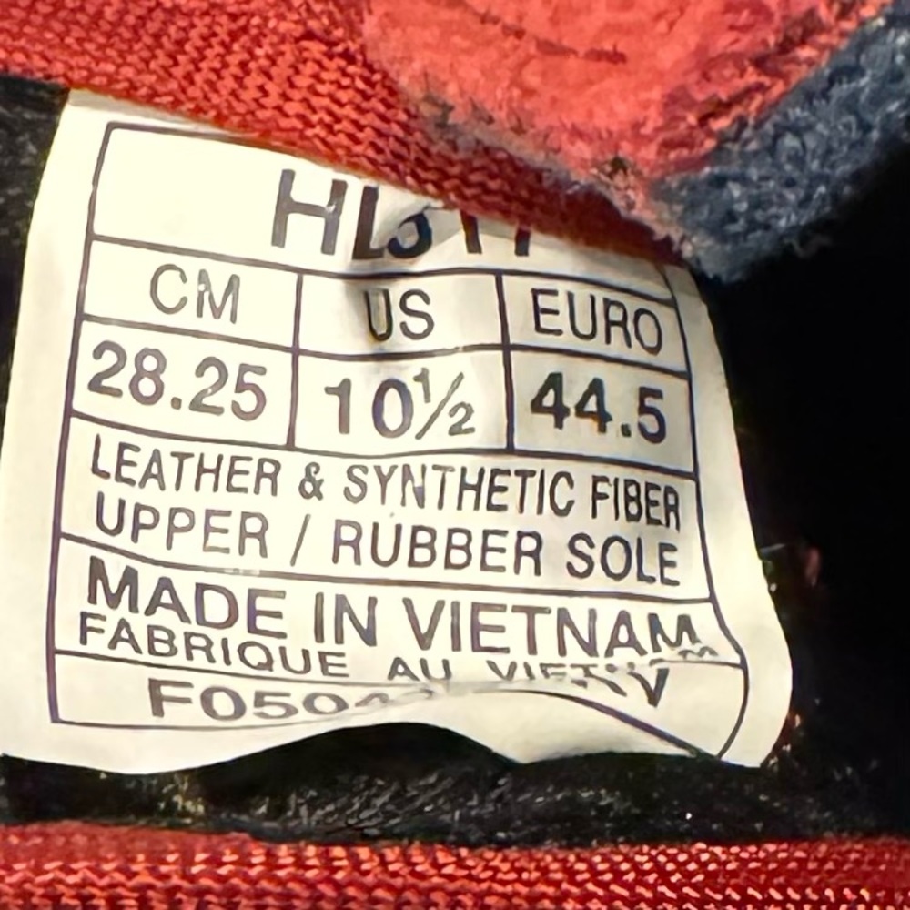 🔖 NWT Asics Red and Blue Sneakers - Picture 5 of 5